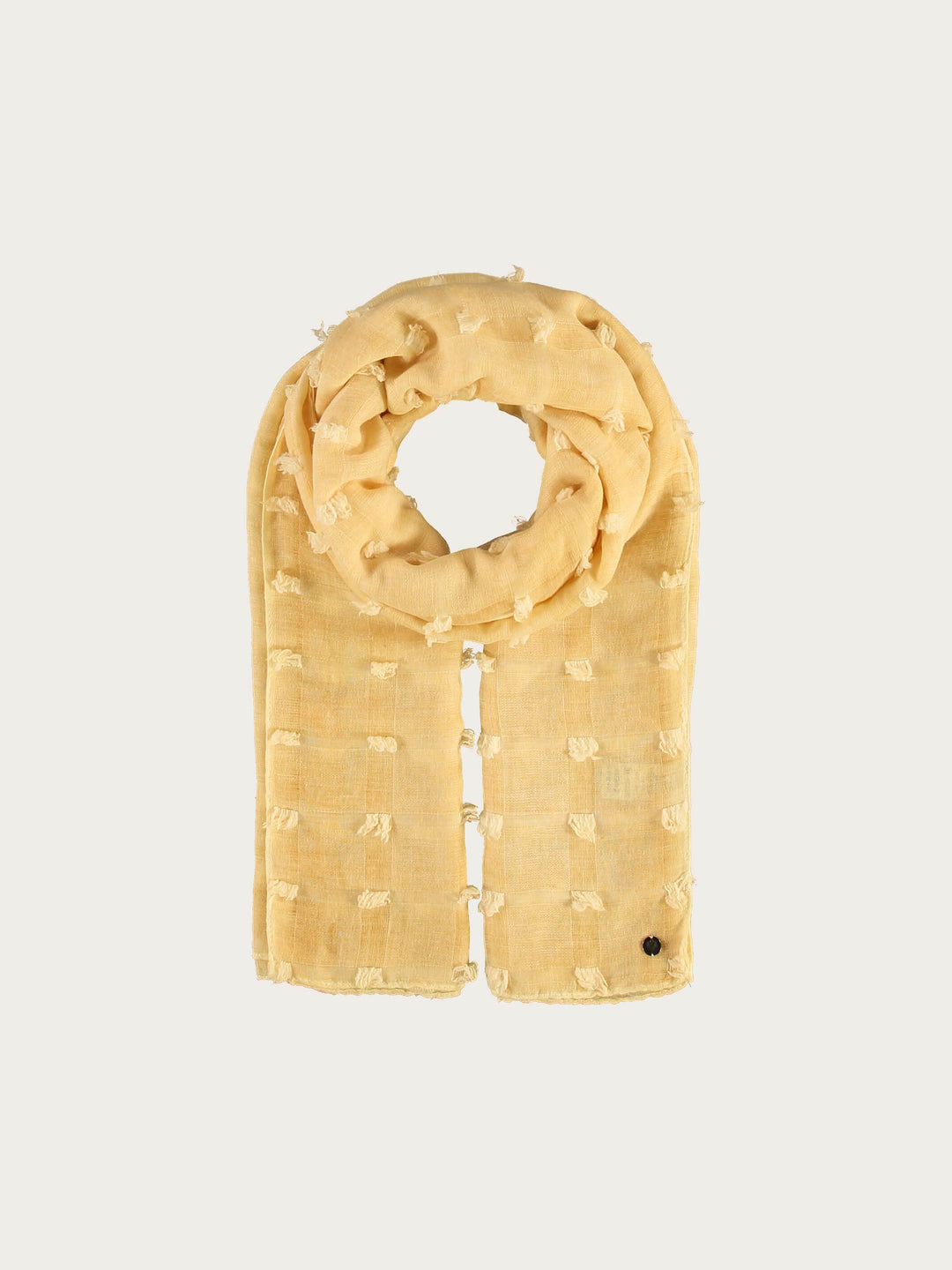 Fil Coupé Stola mit Quadraten