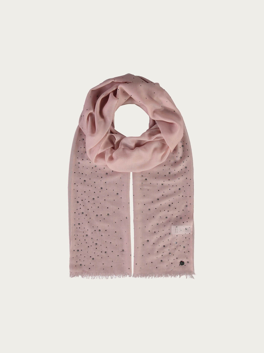 Stola mit Strass in Kaschmirmischung