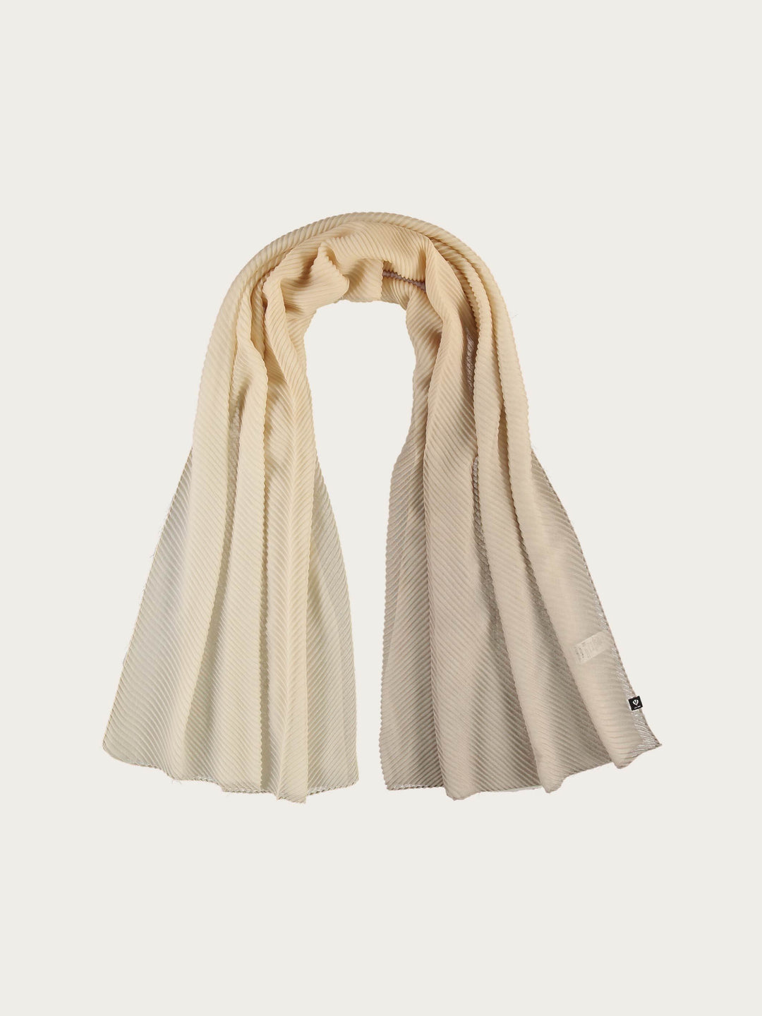 Plissee-Stola mit Ombré-Effekt