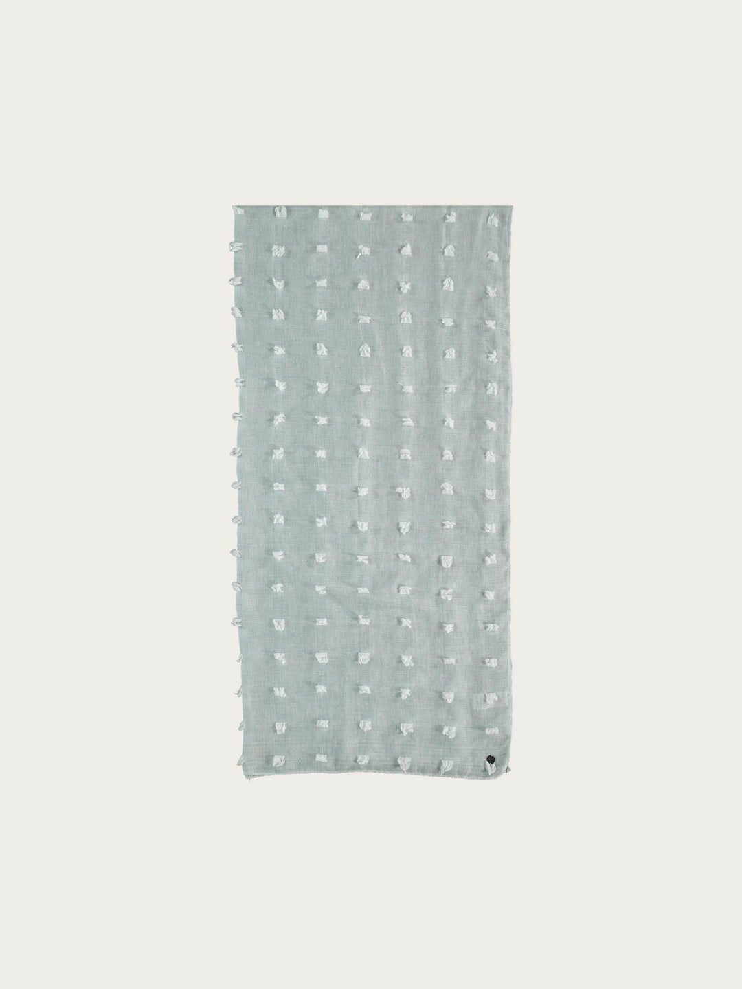 Fil Coupé Stola mit Quadraten