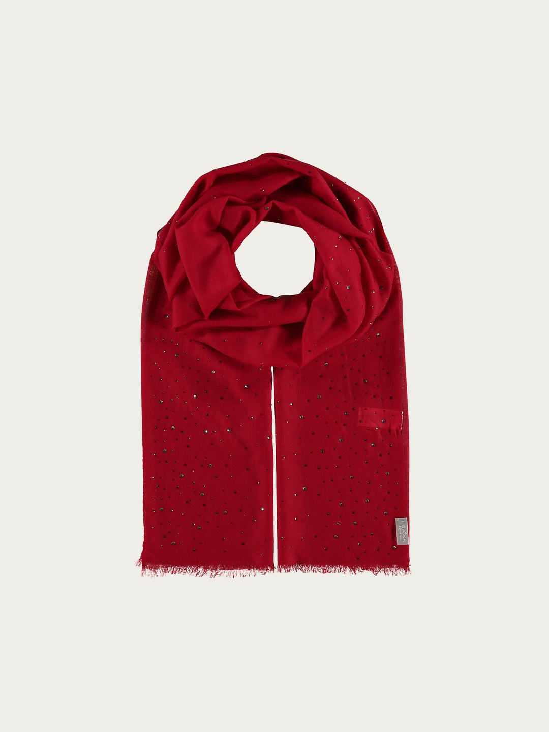 Stola mit Strass in Kaschmirmischung