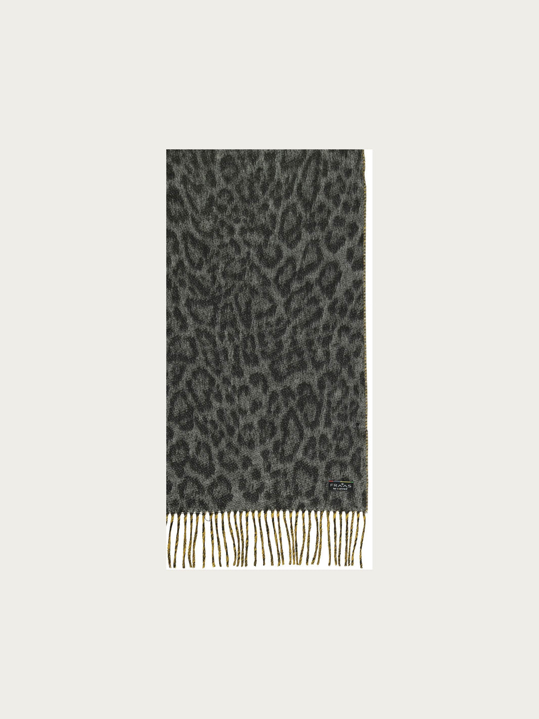 Cashmink-Schal mit Leo-Design und zwei unterschiedlichen Seiten