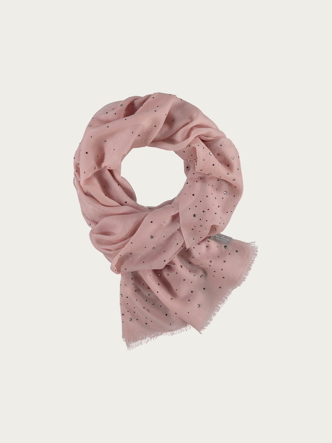 Stola mit Strass in Kaschmirmischung