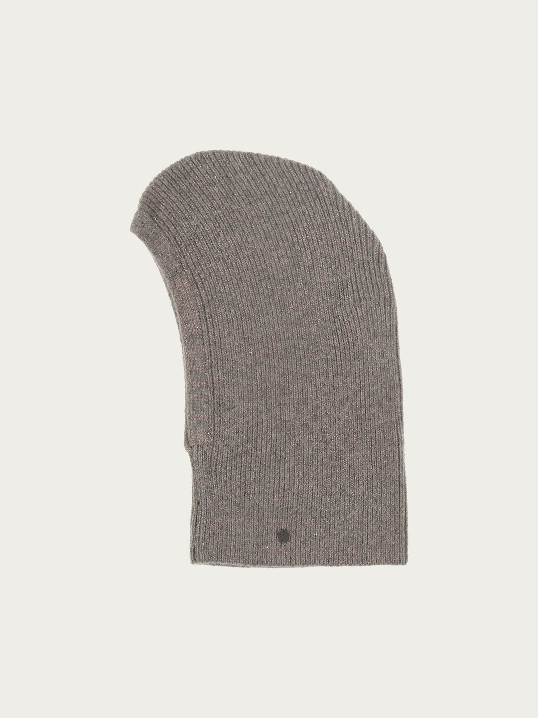 Strick-Kapuzenschal mit zartem Glitzer