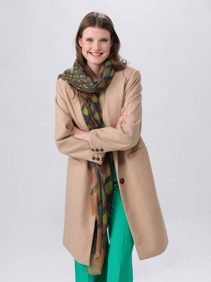 Sustainability Edition - Schal mit geometrischen Mustern
