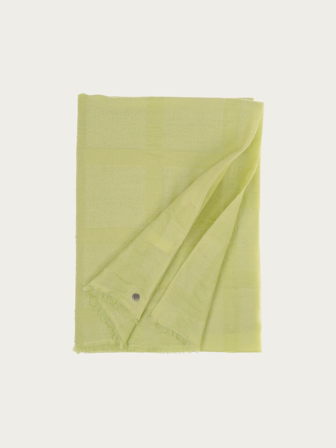 Sustainability Edition - Stola mit XL-Karo in Wollmischung