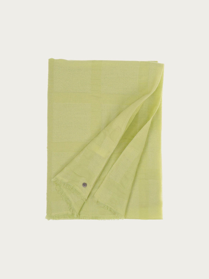 Sustainability Edition - Stola mit XL-Karo in Wollmischung