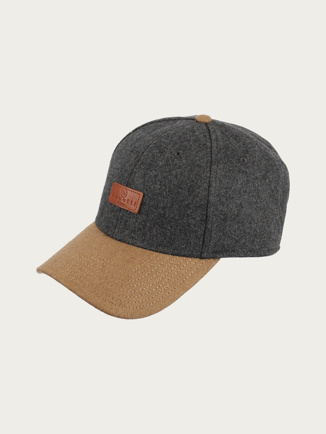 Zweifarbige bugatti Baseballkappe mit Patch