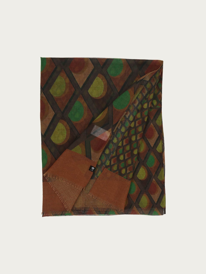 Sustainability Edition - Schal mit geometrischen Mustern