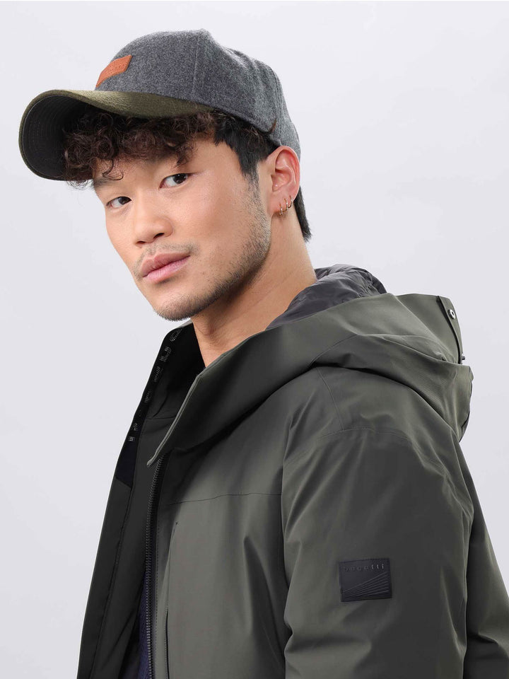 Zweifarbige bugatti Baseballkappe mit Patch