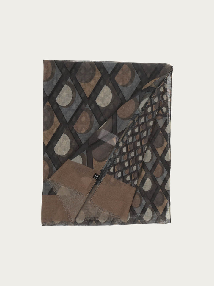 Sustainability Edition - Schal mit geometrischen Mustern