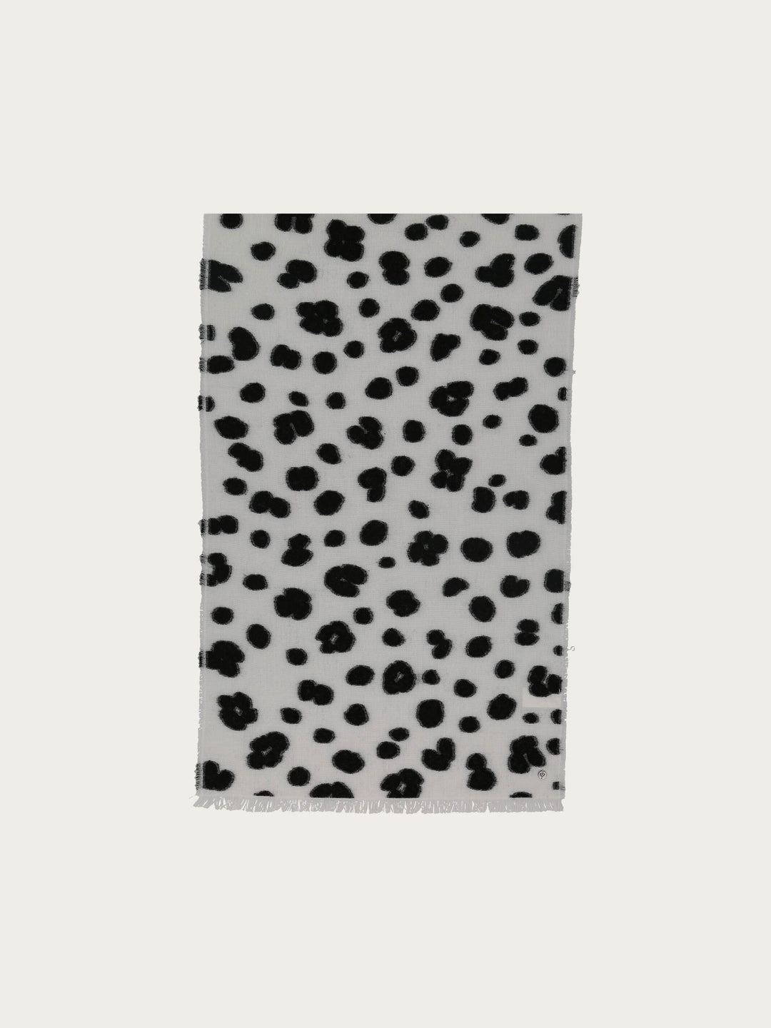 Fil Coupé Schal mit Leo-Design