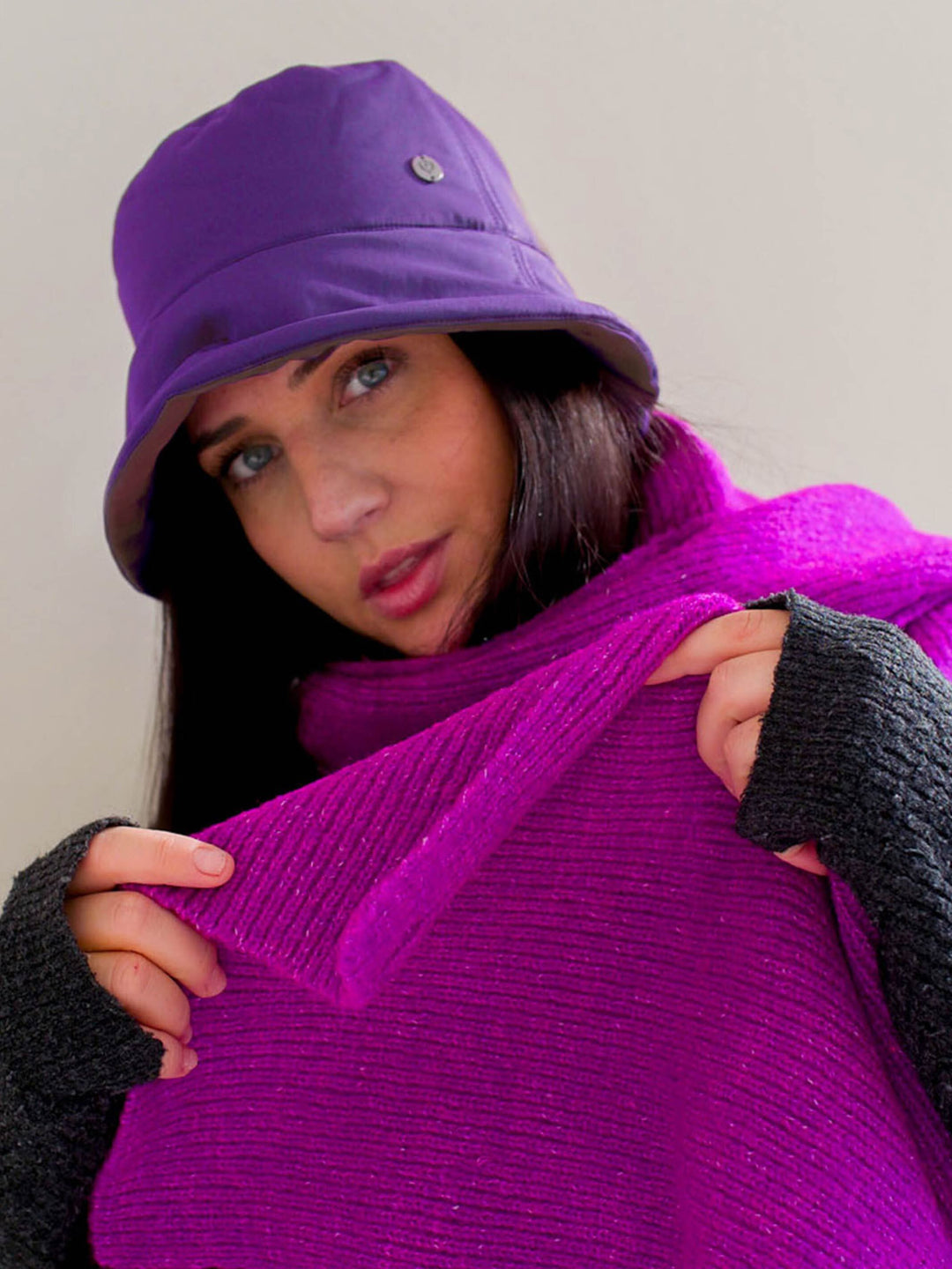 Wendbarer Bucket Hat mit zwei Farben