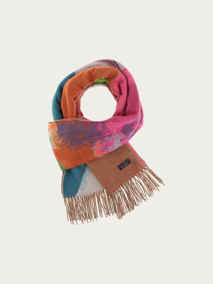 Cashmink-Schal mit Mustermix