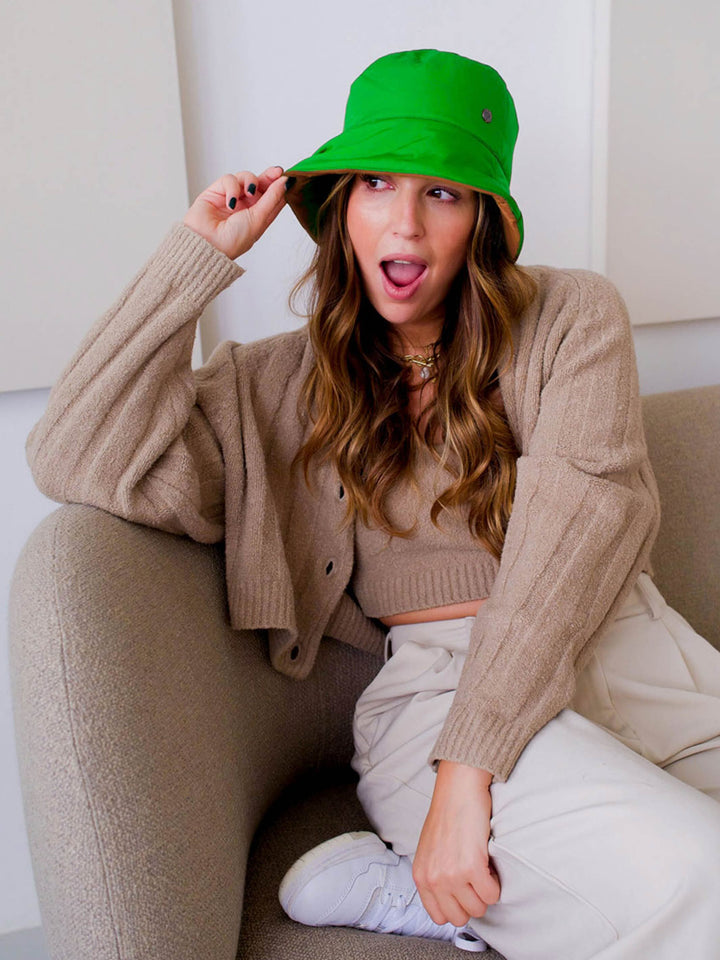 Wendbarer Bucket Hat mit zwei Farben