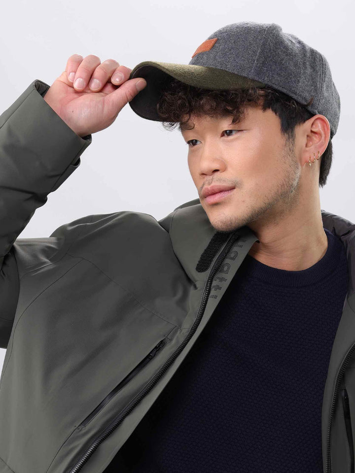 Zweifarbige bugatti Baseballkappe mit Patch