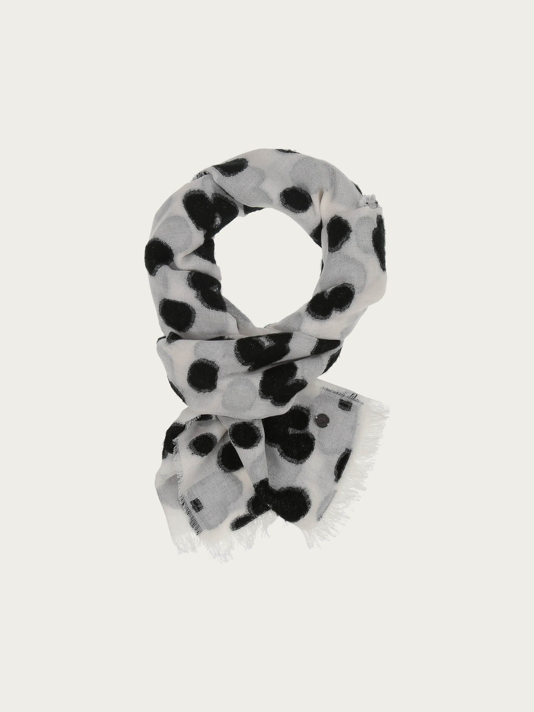 Fil Coupé Schal mit Leo-Design