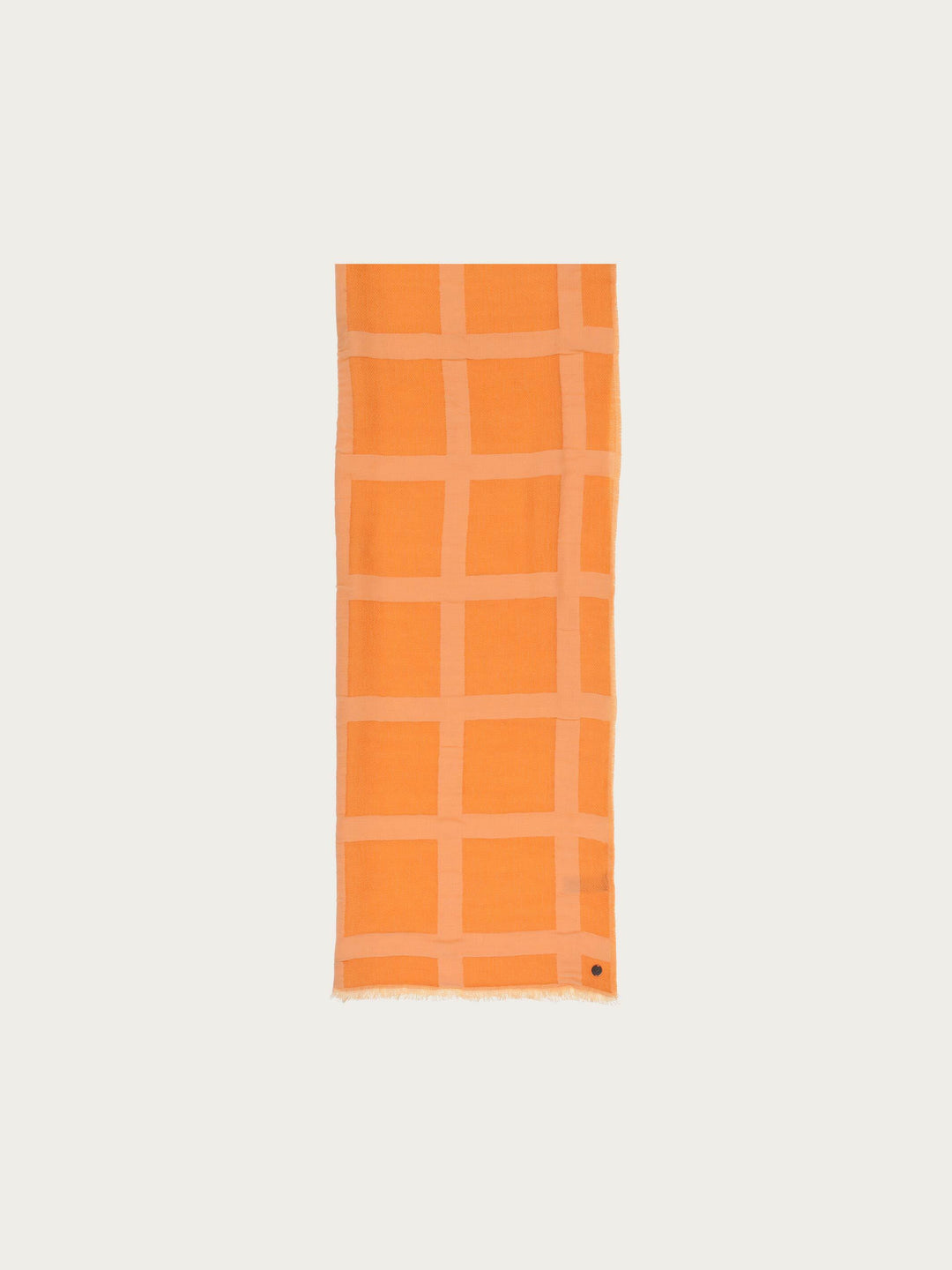 Sustainability Edition - Stola mit XL-Karo in Wollmischung