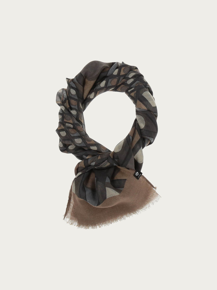 Sustainability Edition - Schal mit geometrischen Mustern