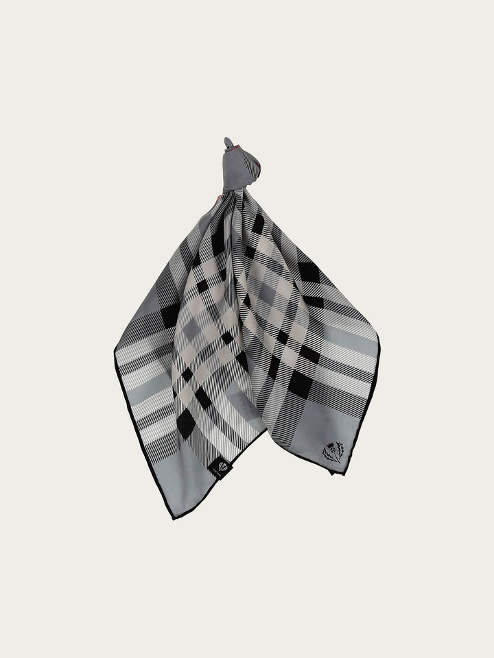 Nickituch mit FRAAS Plaid Karo aus reiner Seide