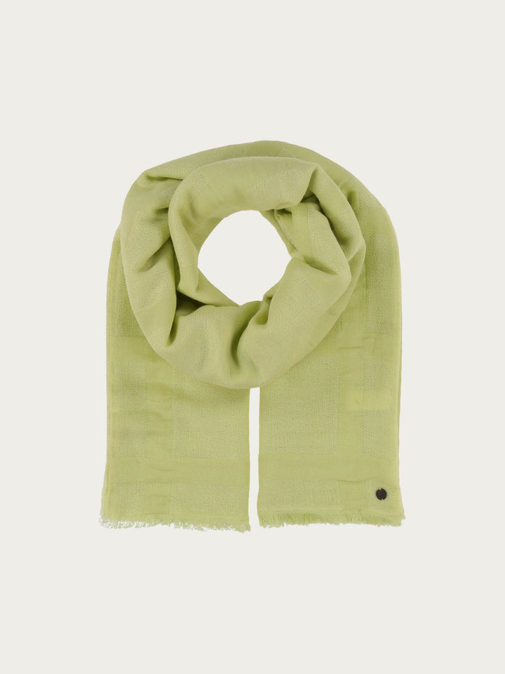 Sustainability Edition - Stola mit XL-Karo in Wollmischung