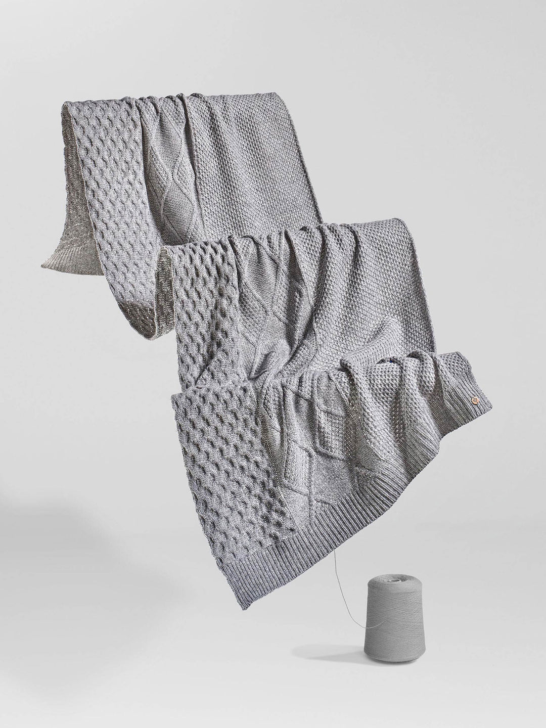 Strick-Stola in Kaschmirmischung in Geschenkbox