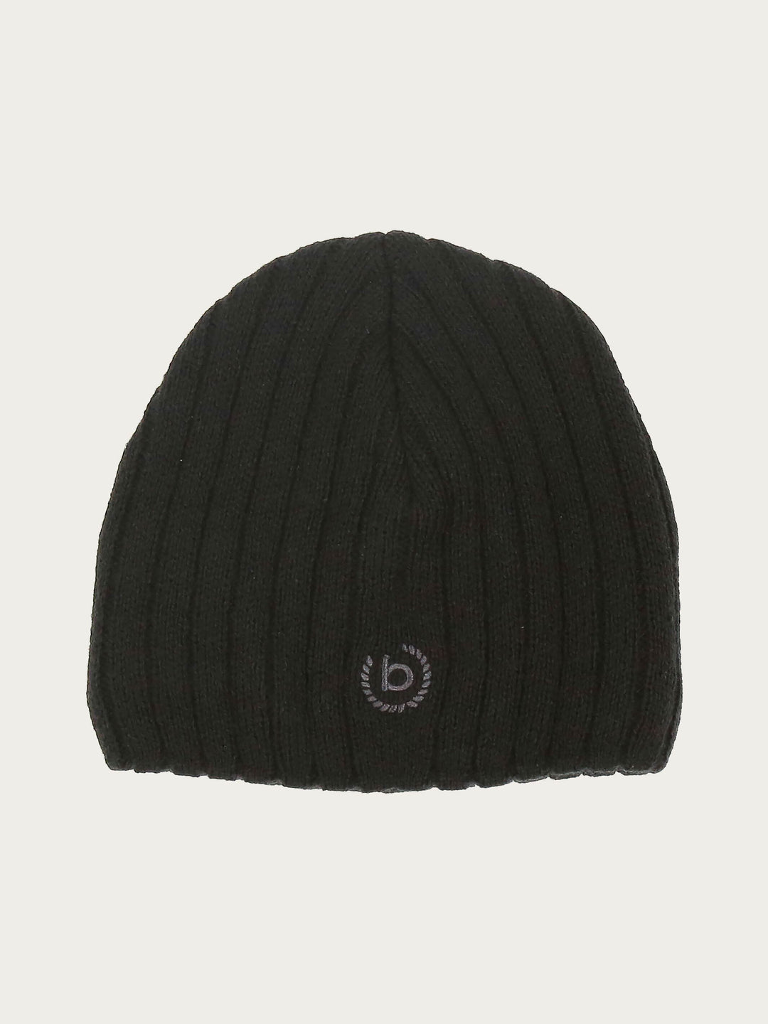 Einfarbige winddichte Beanie mit bugatti Logo