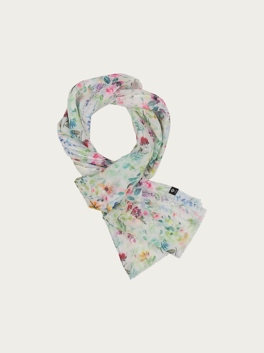 Schal mit zartem Blumen-Design