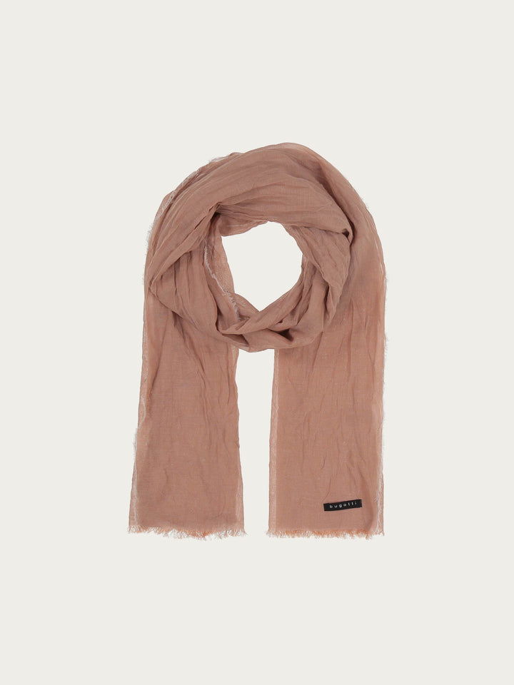 Einfarbiger bugatti Schal aus Baumwolle