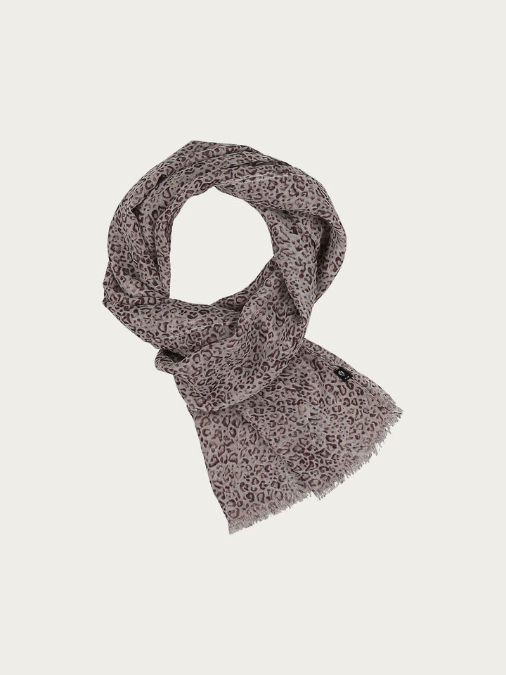 Sustainability Edition - Schal mit zartem Leo-Design