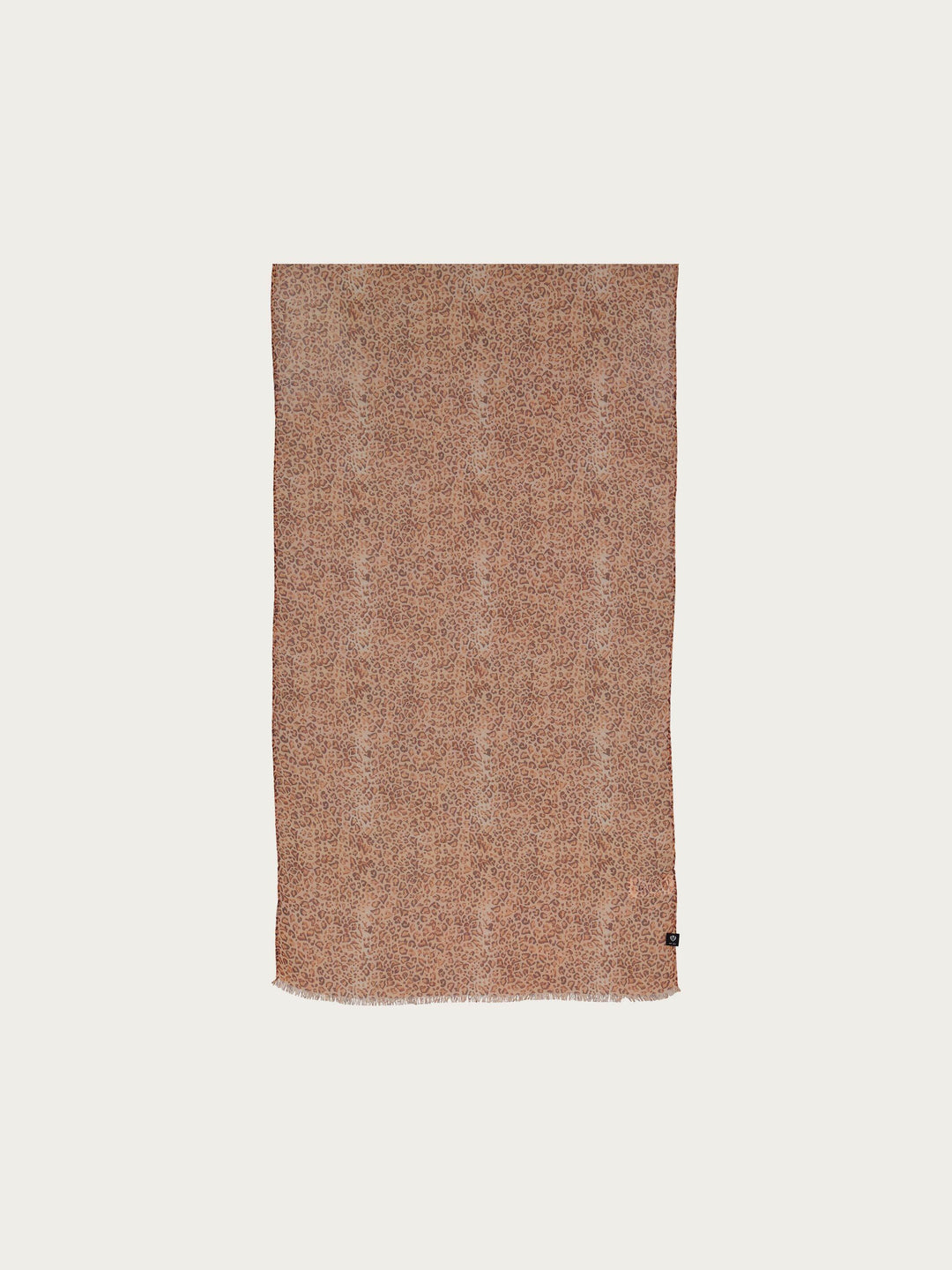Schal mit zartem Leo-Design