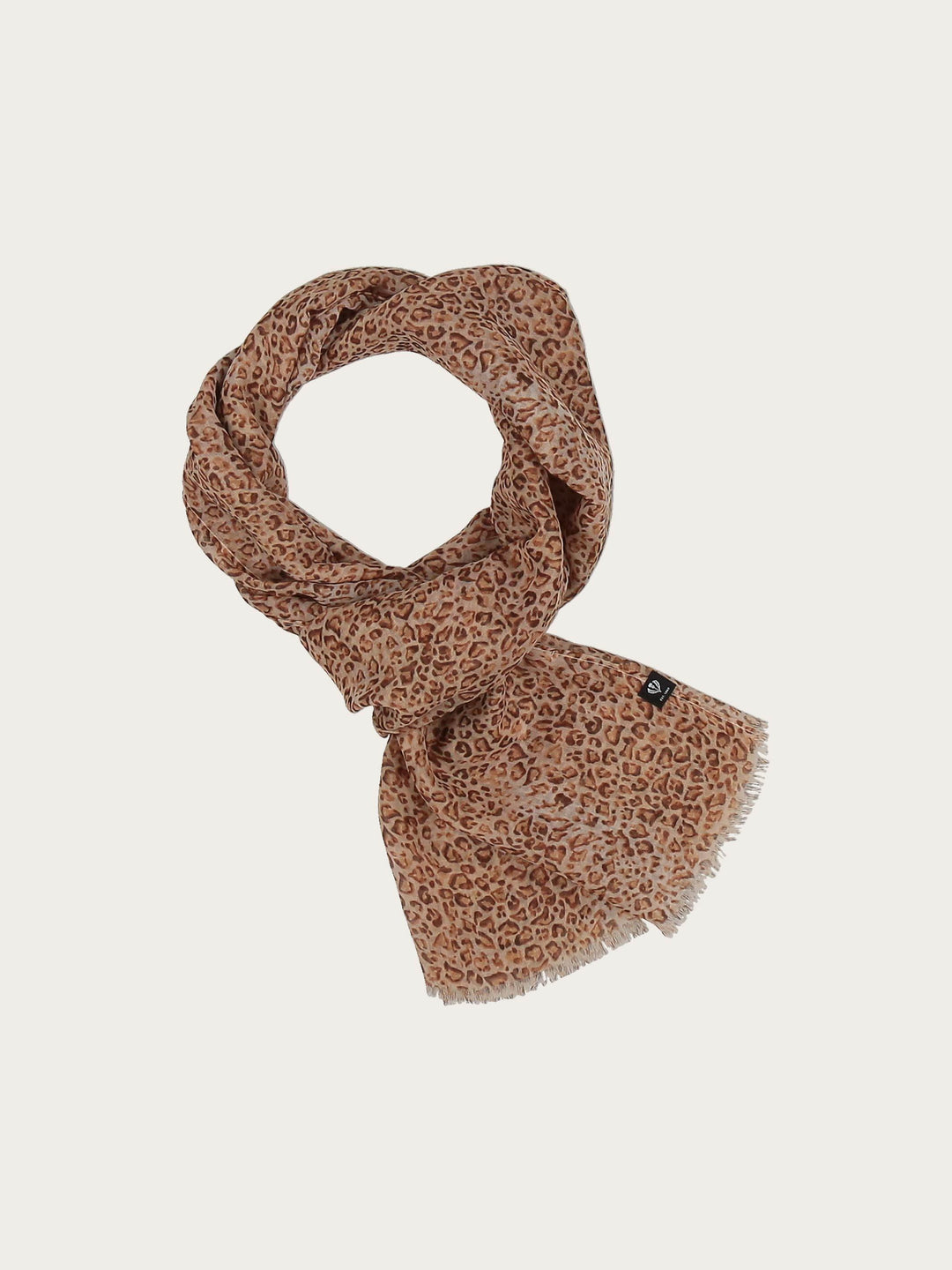 Schal mit zartem Leo-Design