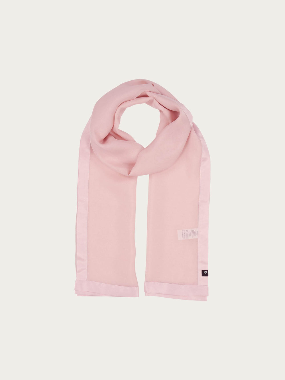 Einfarbige Stola in Seidenmischung