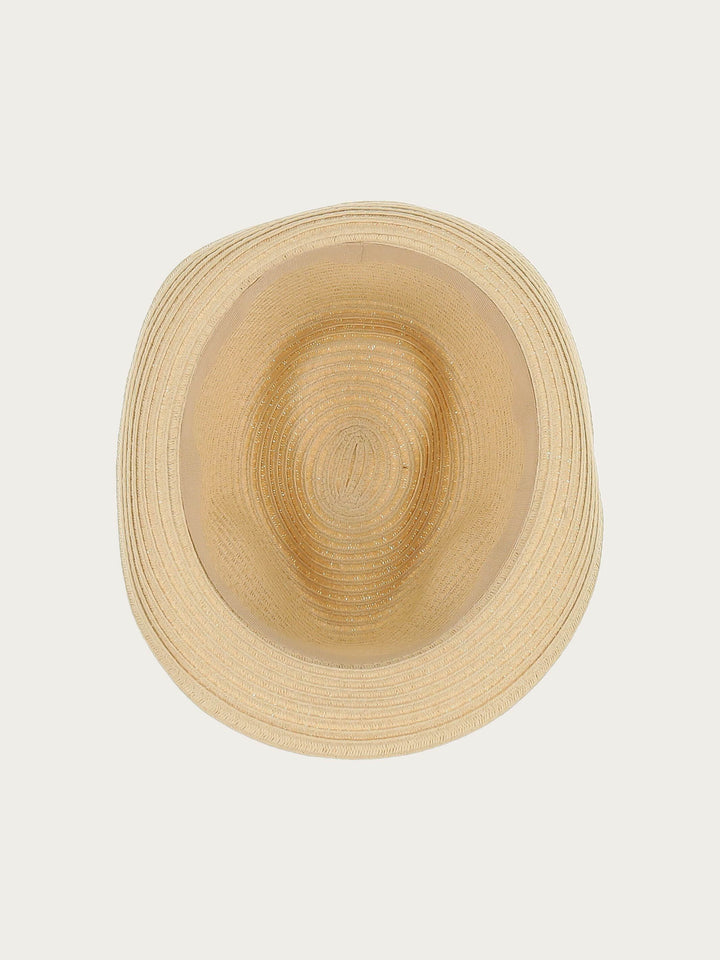 bugatti Trilby mit sommerlichem Blüten-Print am Hutband