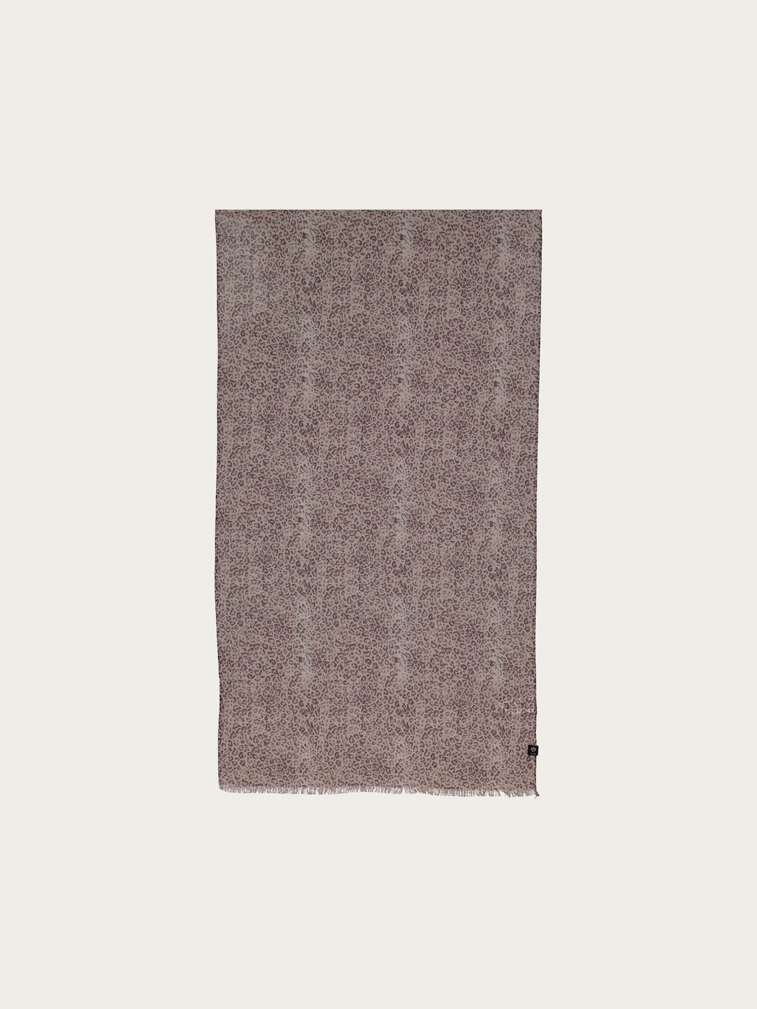 Schal mit zartem Leo-Design