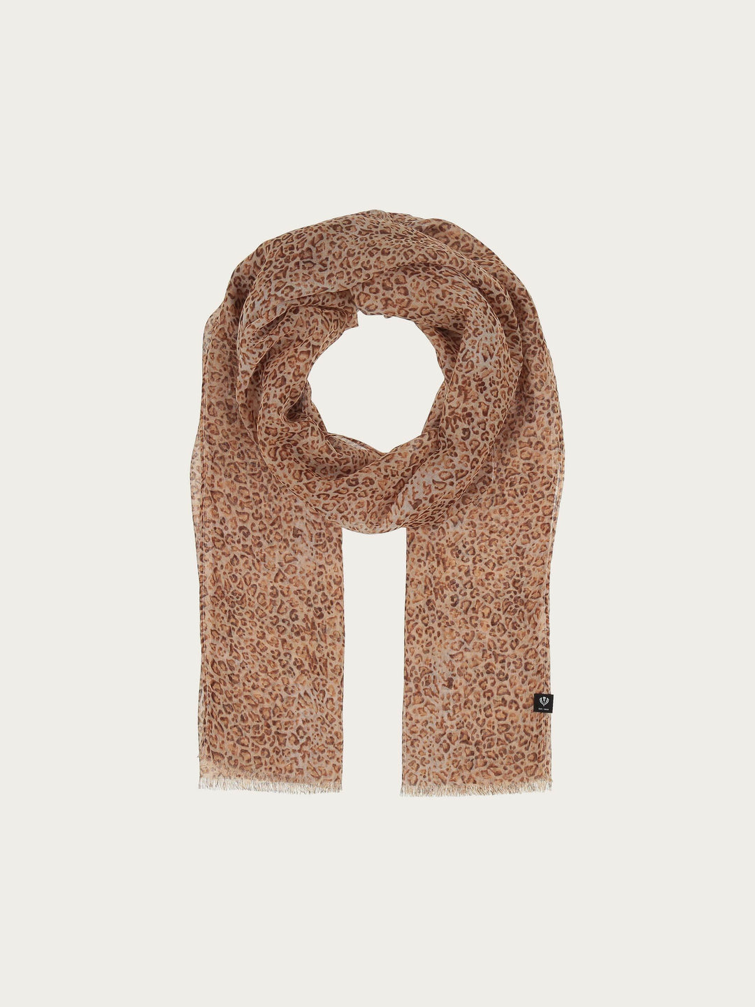 Schal mit zartem Leo-Design