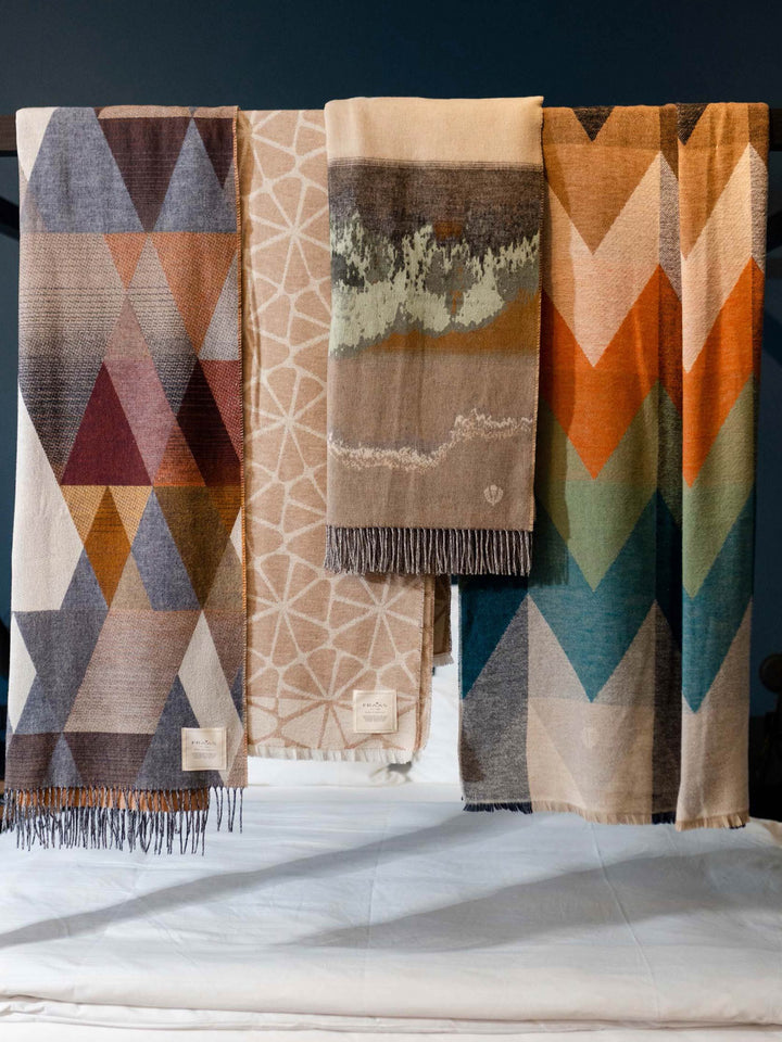 Decke mit Zickzack-Design - Made in Germany