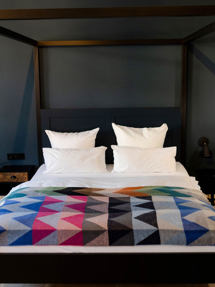 Decke mit Zickzack-Design - Made in Germany