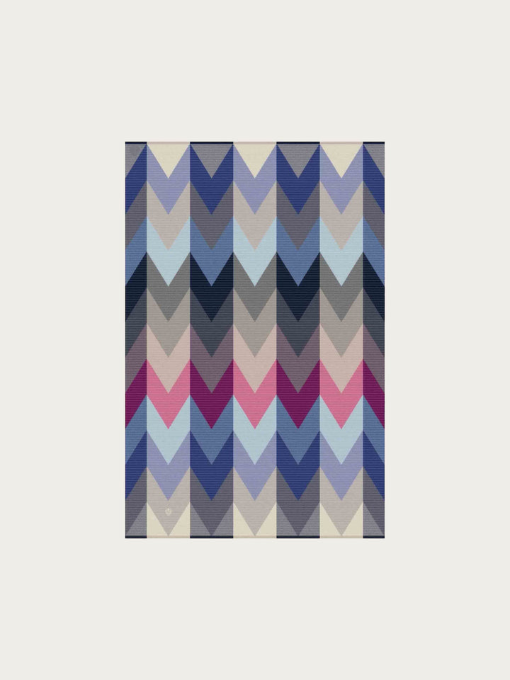 Sustainability Edition - Decke mit Zickzack-Design - Made in Germany