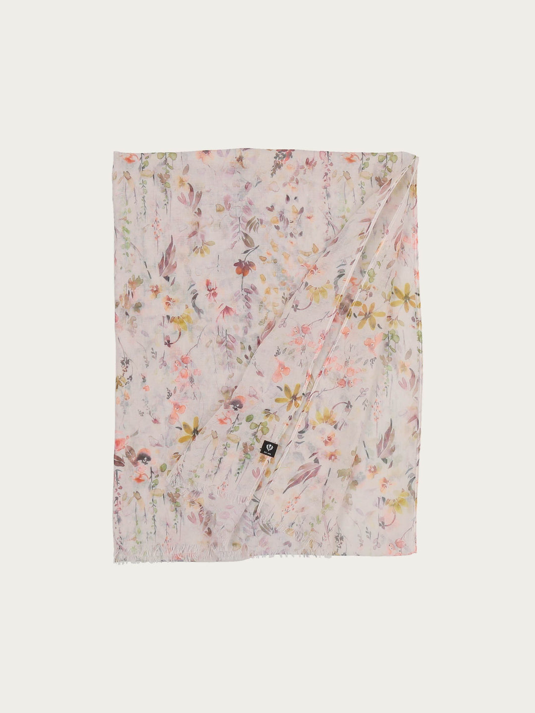 Schal mit zartem Blumen-Design
