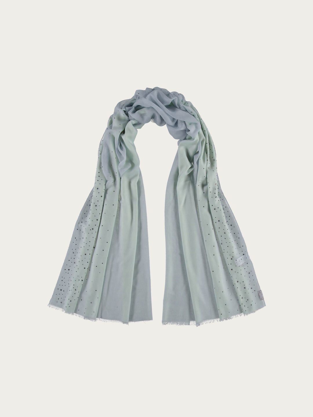 Stola mit Strass in Kaschmirmischung