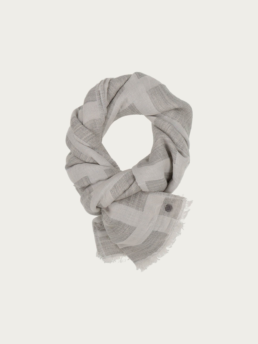 Sustainability Edition - Stola mit XL-Karo in Wollmischung