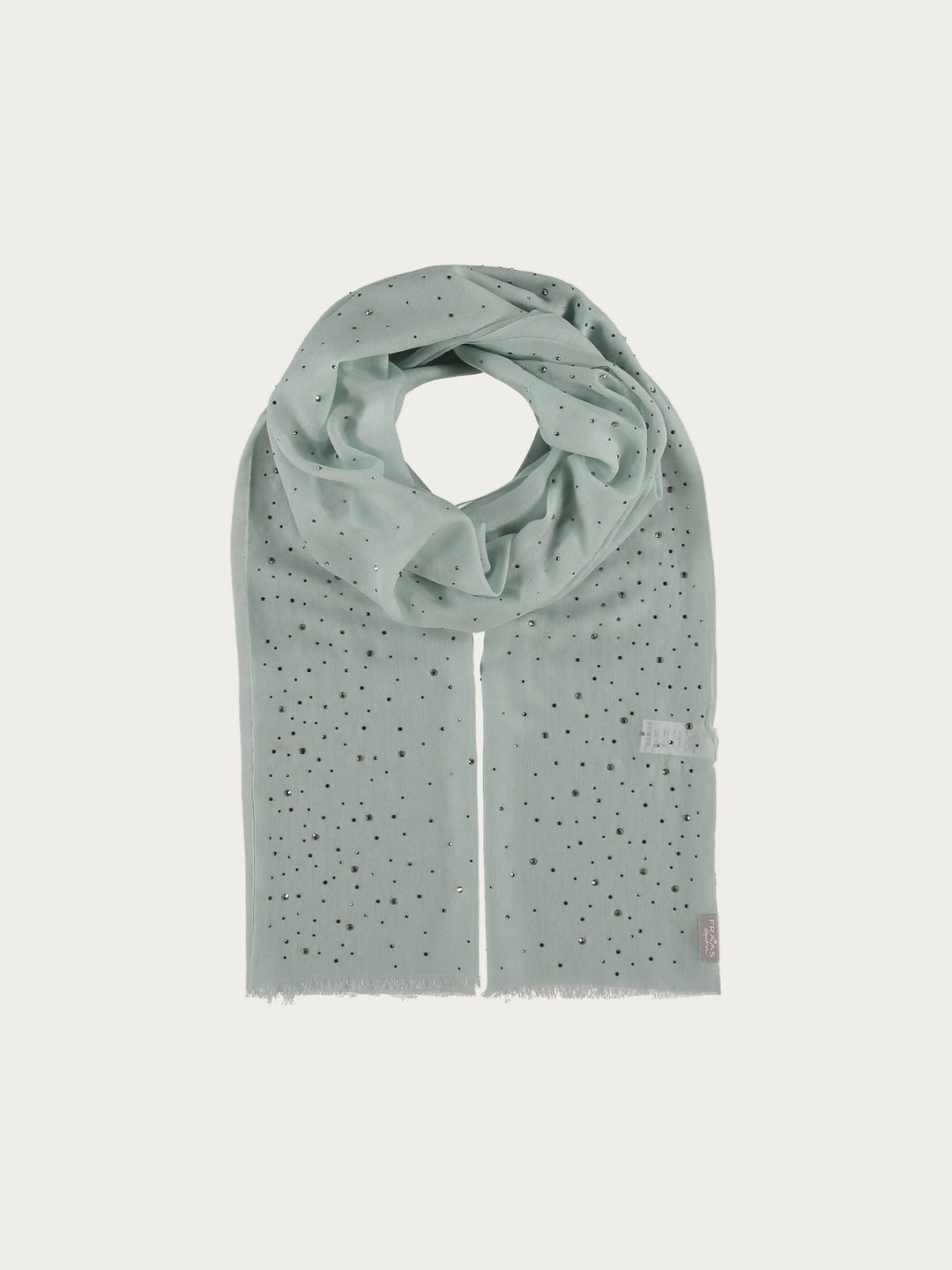 Stola mit Strass in Kaschmirmischung
