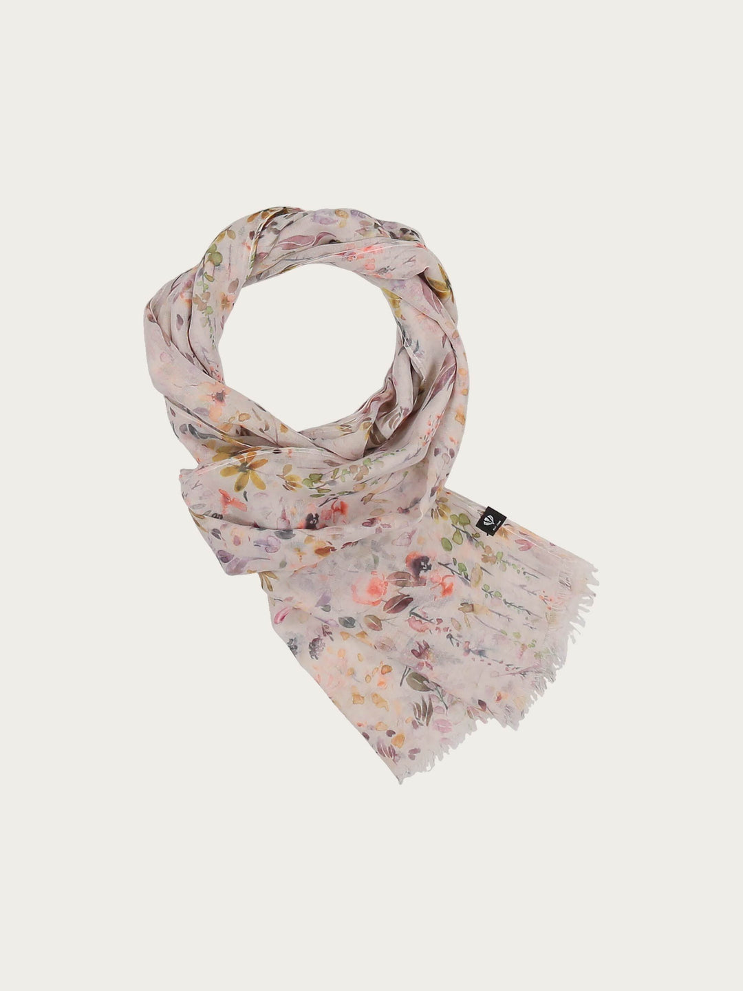 Schal mit zartem Blumen-Design