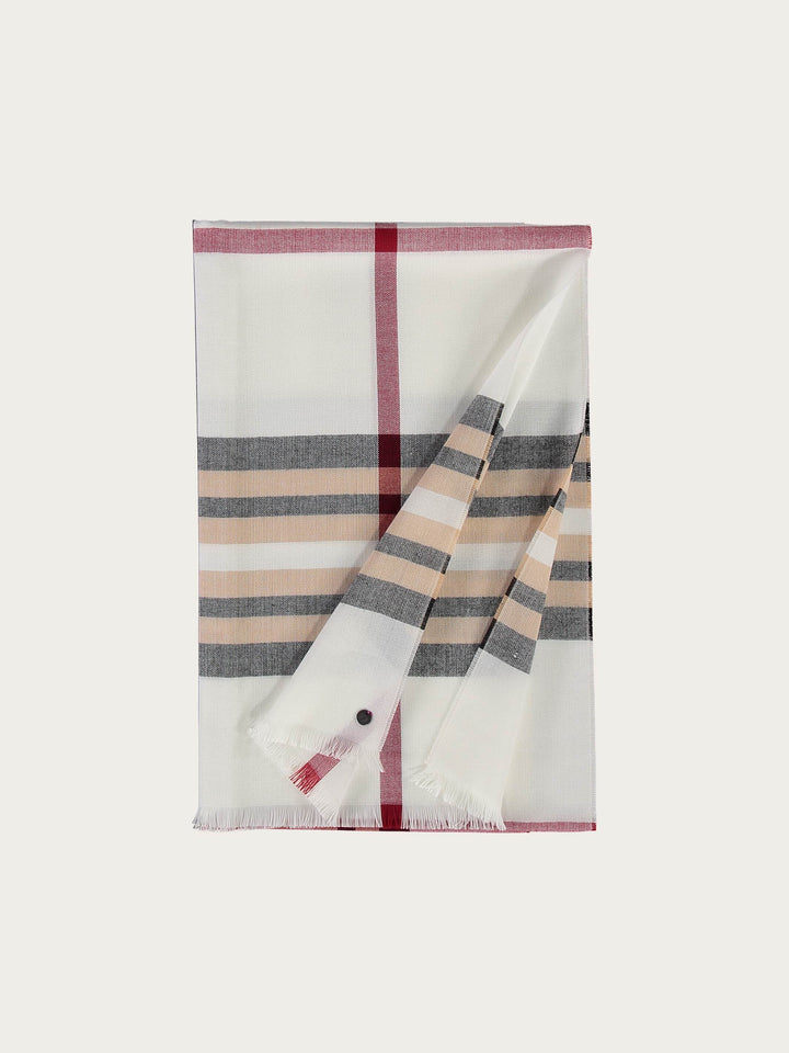 Stola mit FRAAS Plaid - Made in Germany