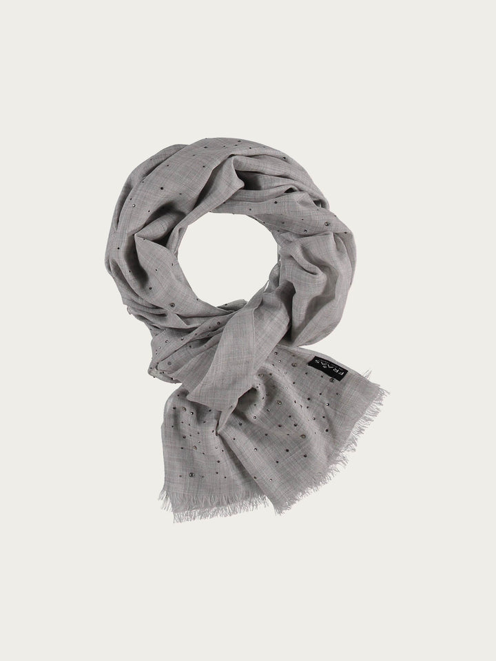 Stola mit Strass in Kaschmirmischung