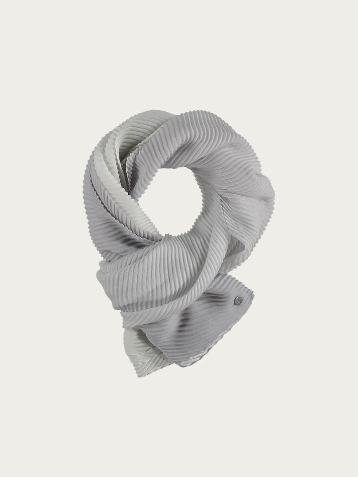 Plissee-Stola mit Ombré-Effekt