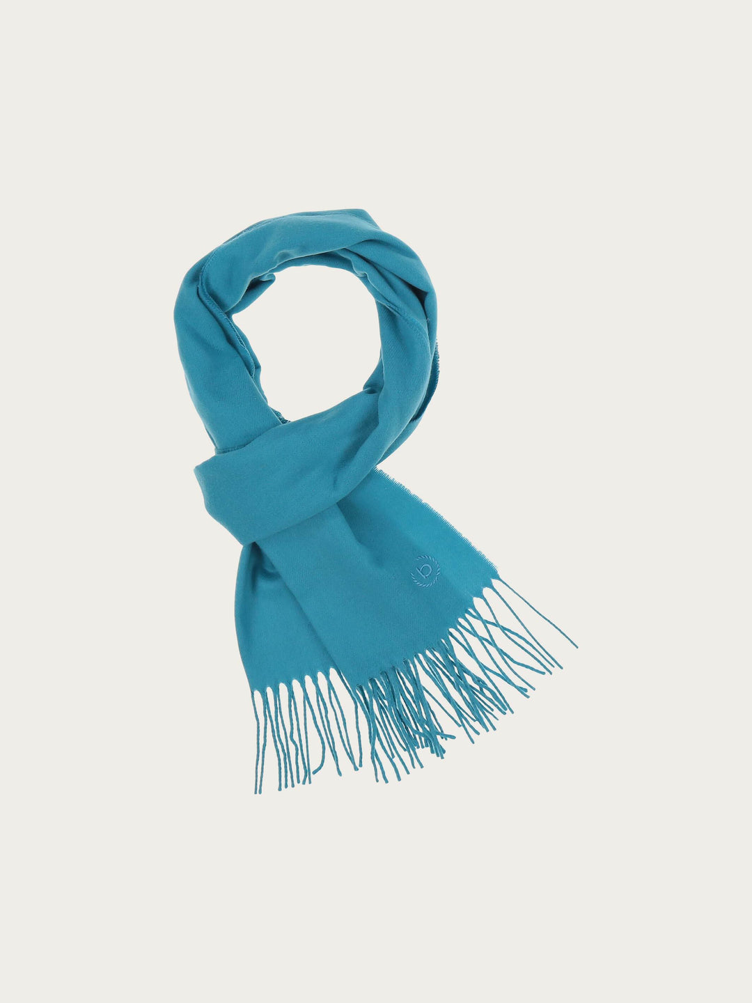 Cashminkschal mit gesticktem bugatti Logo