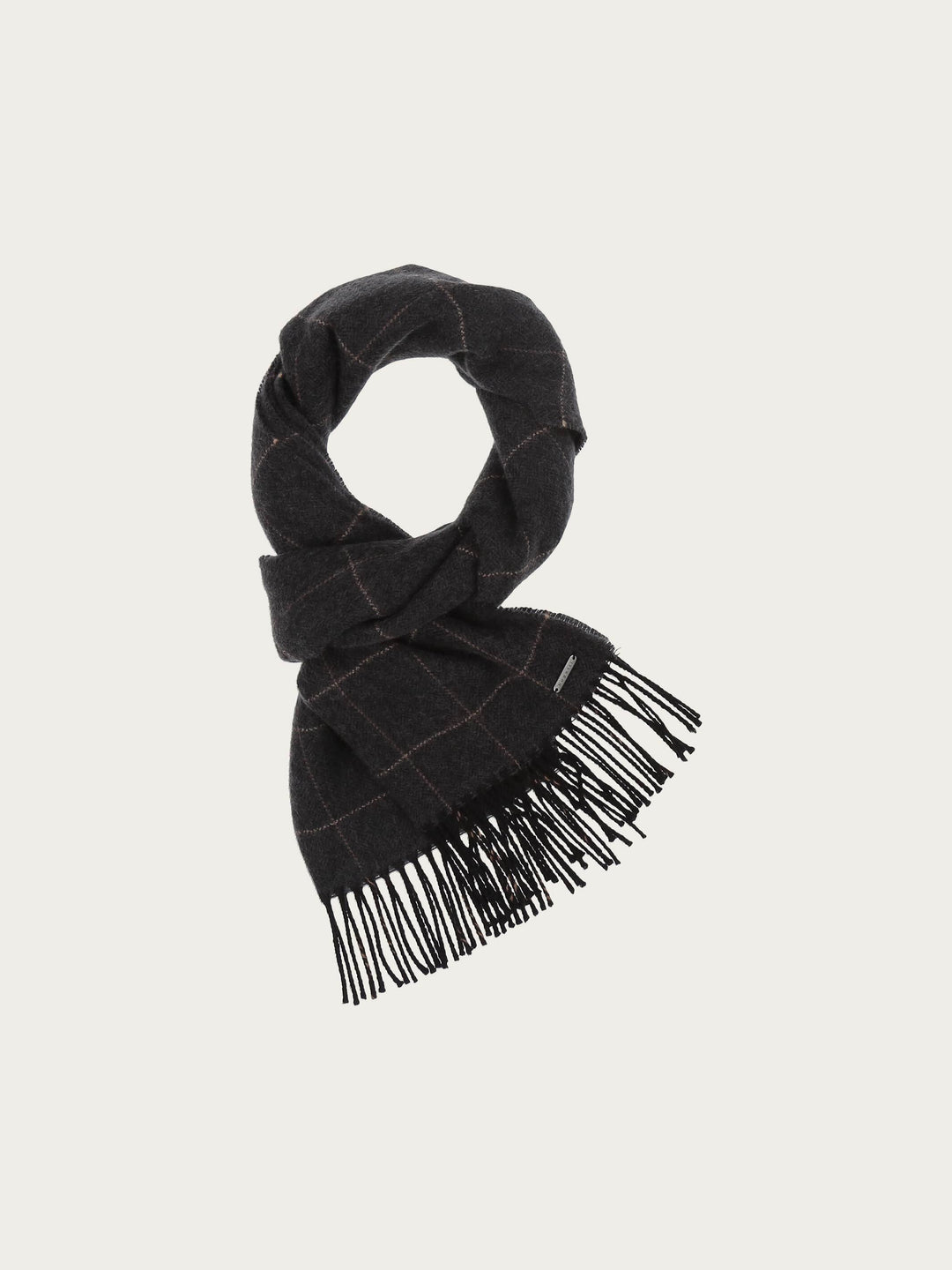 Eleganter bugatti Webschal aus reiner Wolle