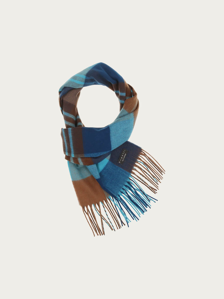 bugatti Cashminkschal mit Karomuster